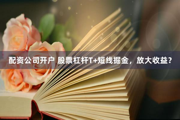 配资公司开户 股票杠杆T+短线掘金，放大收益？